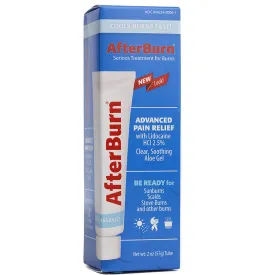 After Burn Serious Burn Treatment Gel with Lidocaine Hydrochloride & Aloe Vera