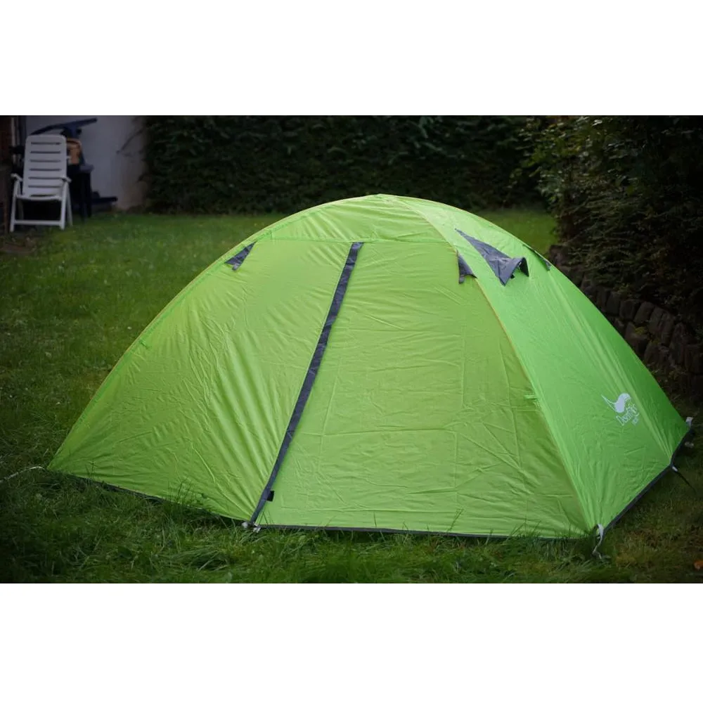 Easy Setup Camping Tent for 2 Person Aluminum Pole Lightweight Breathable