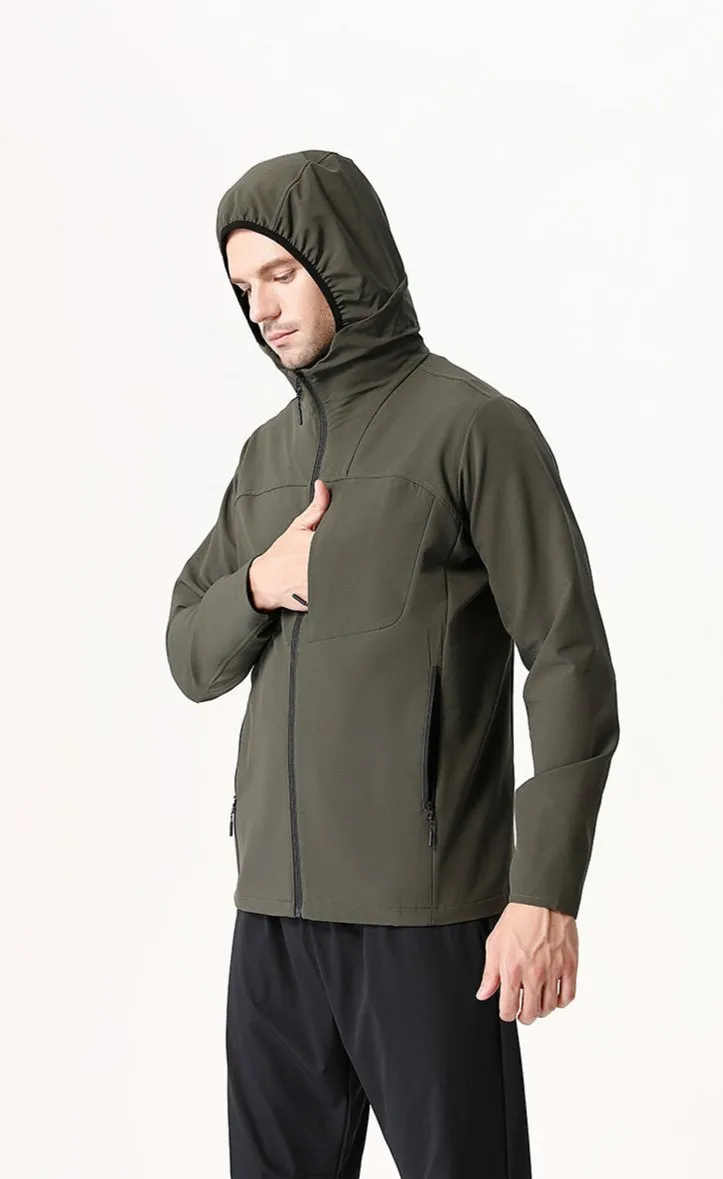 Hooded Sports Jacket