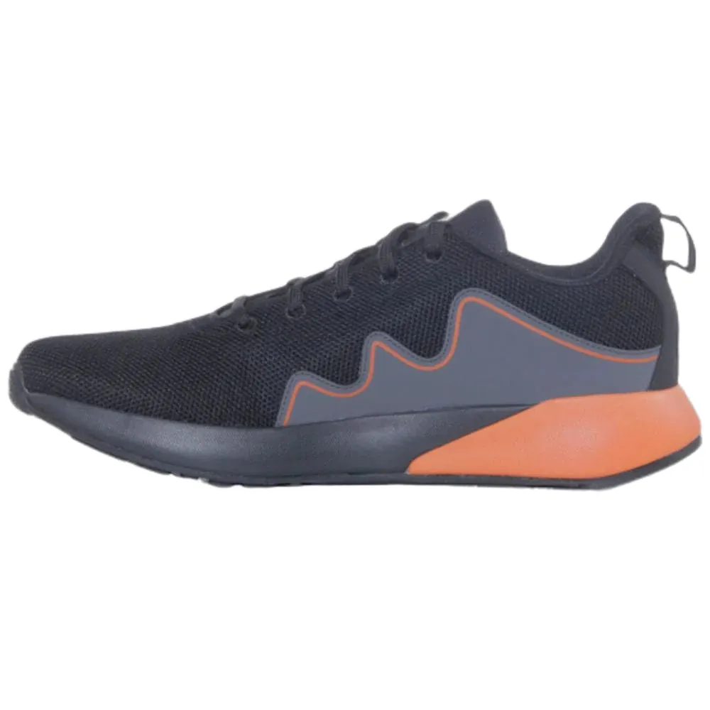 Men's Philoso Running Shoe (Black/Grey/Orange)