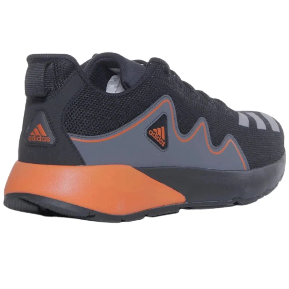 Men's Philoso Running Shoe (Black/Grey/Orange)