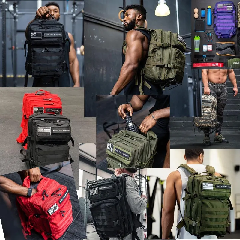 Military Outdoor Hiking Tactical Backpack 43L