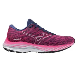 Mizuno Wave Rider 26 Ladies Running Shoe (Fuchsia/Blue/Innuendo)