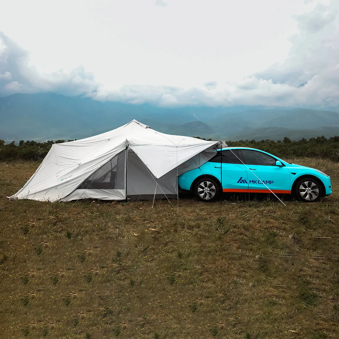 MKCAMP™ Electric Car Family Camping Tent