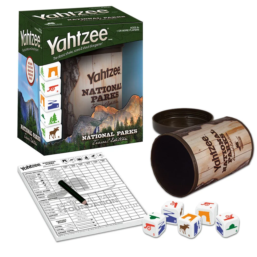 National Parks Yahtzee