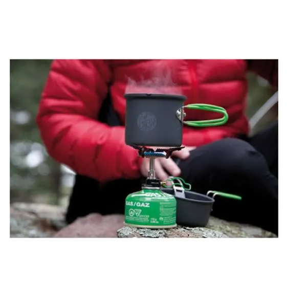 Optimus Crux Lite Hiking Stove with Terra Solo Cookset Bundle (non-stick)