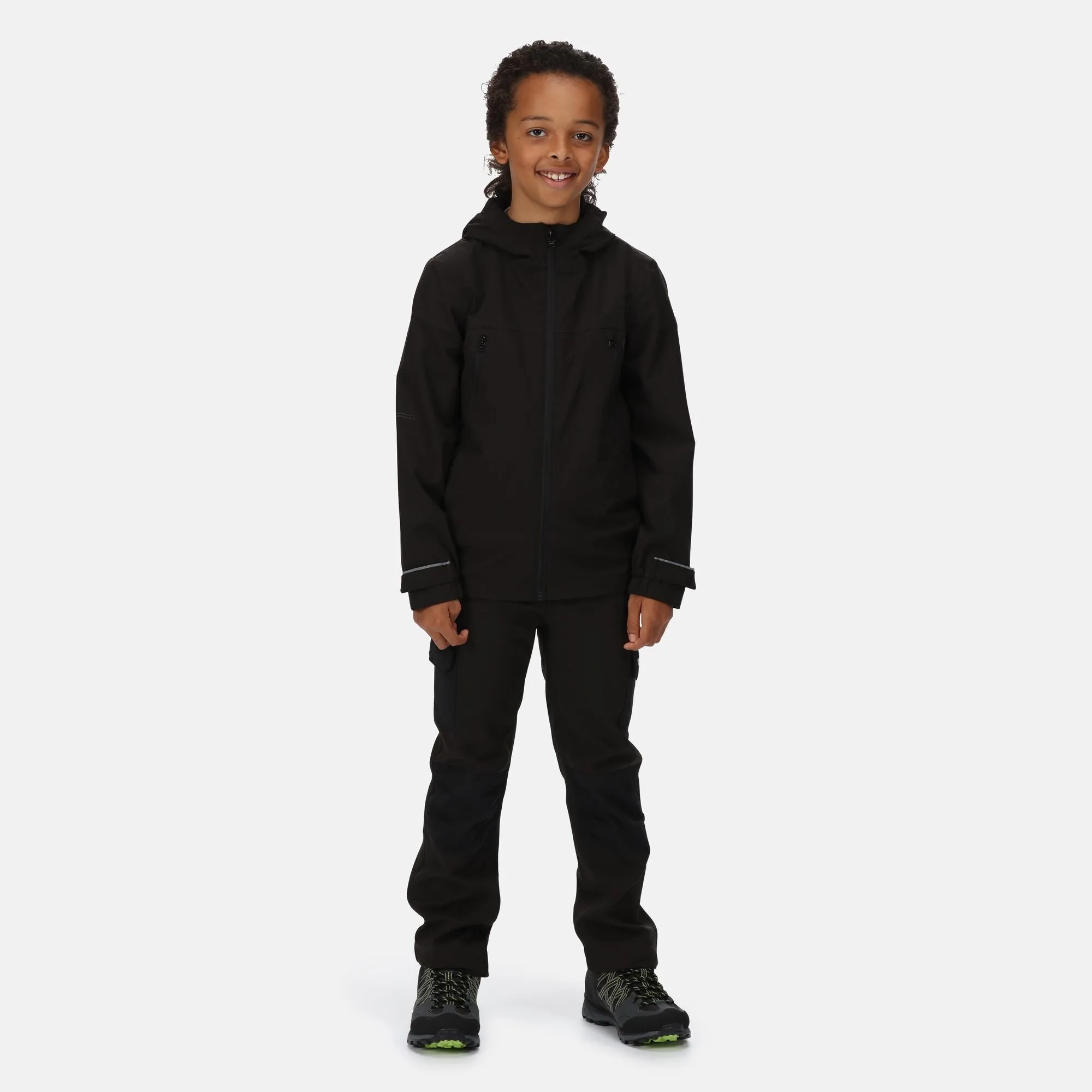 Regatta Kids Pulton Stretch Fabric Waterproof Jacket