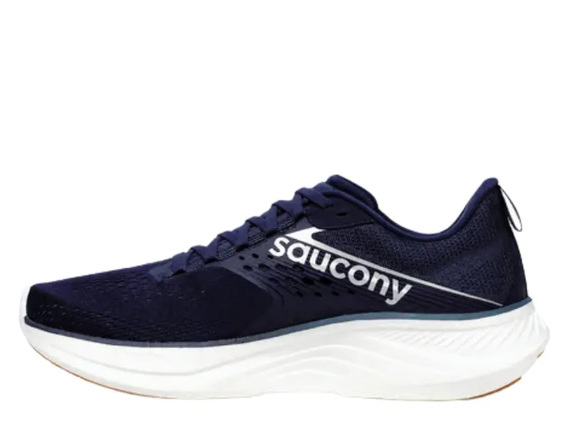 Saucony Ride 17 Mens Running Shoe (Navy/Gum)