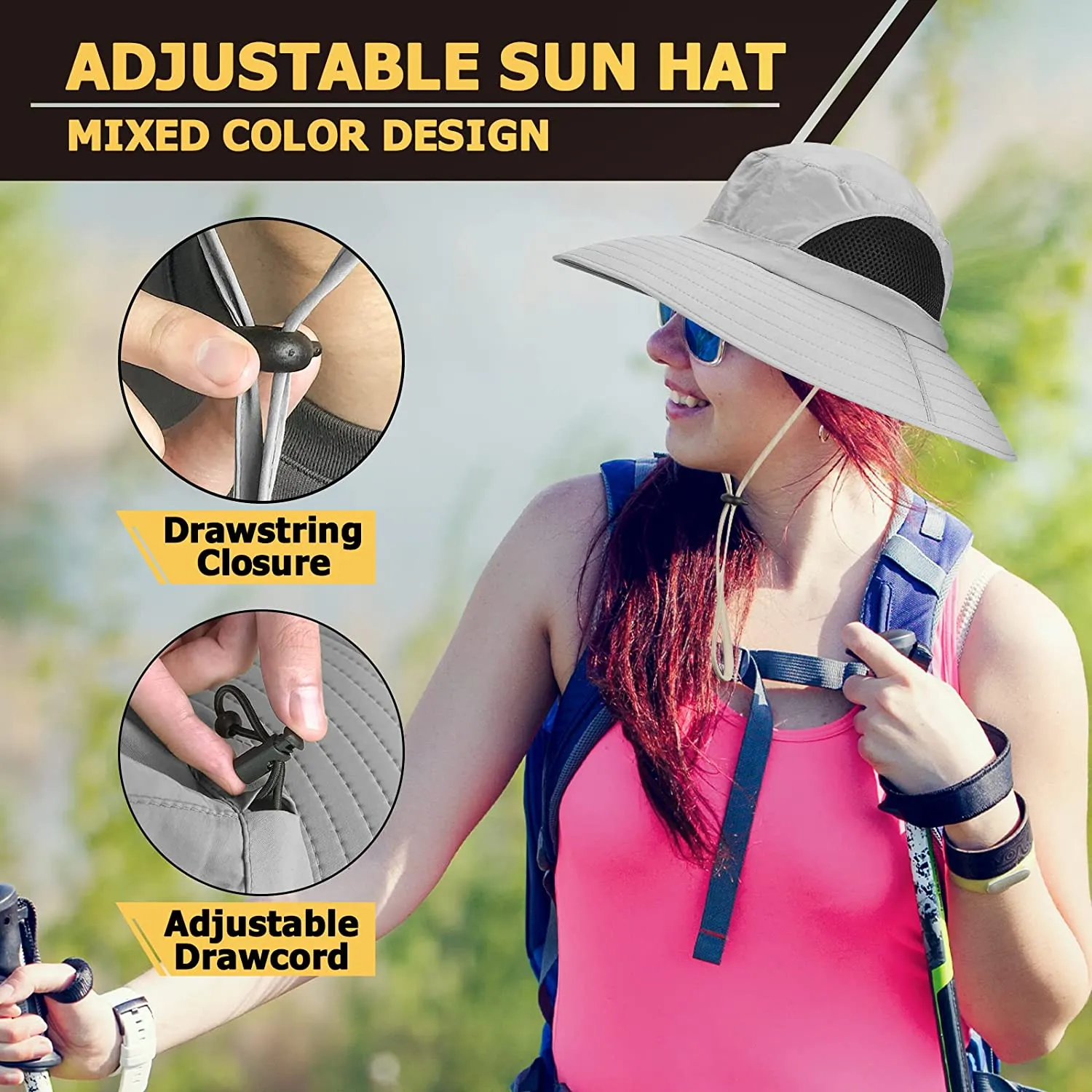 Tidy Waterproof Sun Hat Outdoor UV Protection