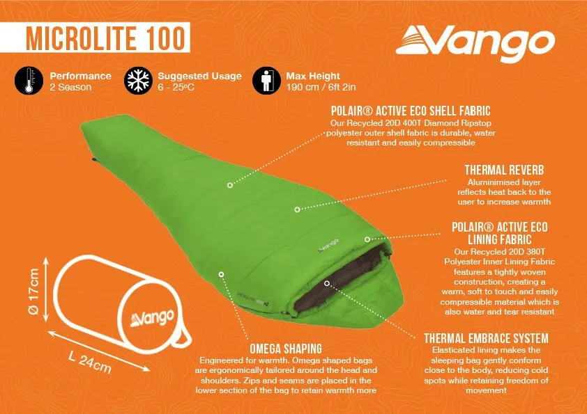 Vango Microlite 100 Sleeping Bag