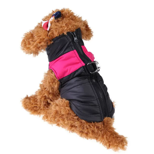 Waterproof puppy vest jacket